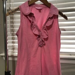 Pink Lilly Pulitzer Polo Top